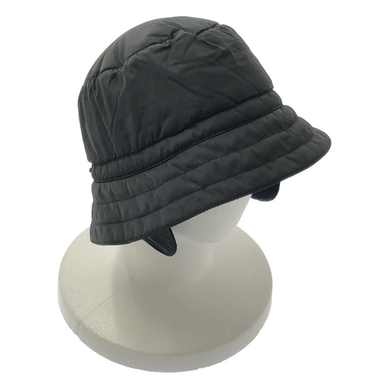 Prada Sport - Nylon Logo Cotton Bucket Hat - Hat - Black - Women's