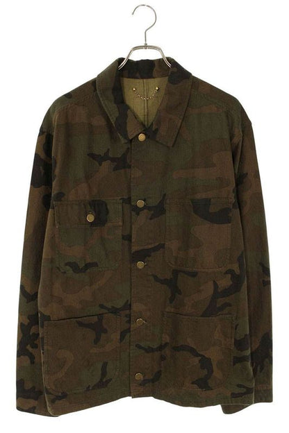 Supreme Louis Vuitton 17AW Hdk91wdsq LV Jacquard Denim Chore Coat Monogram