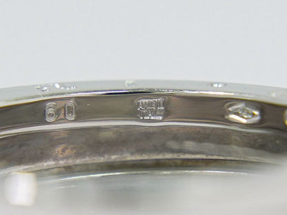 Authentic Bulgari Bvlgari B-zero1 750 WG Ring 60 18.5 White Gold Accessories