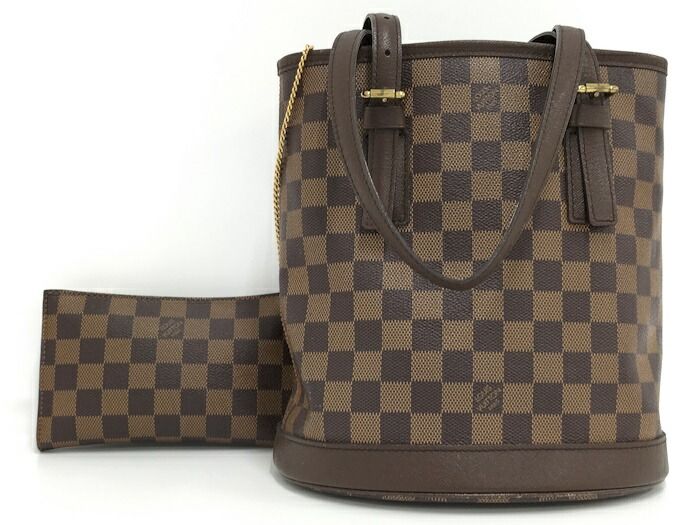 Louis Vuitton Marais Damier Ebène Tote Bag N42240