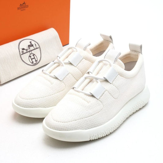 Hermes TEAM Sneakers Size 36 Team Double Face H Logo Mesh Low Cut Sneakers Made