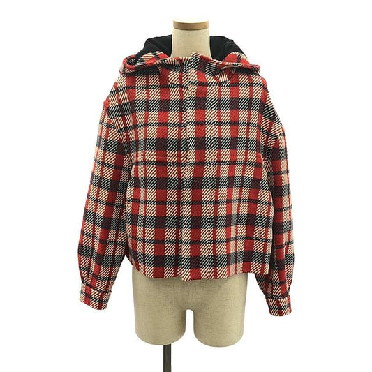 Christian DIOR | Hooded Blouson Fly Front Short Jacket Hoodie Fully Lined | 34