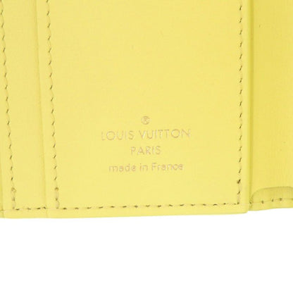 Louis Vuitton Portefeuille Capucines XS M83610 IC Chip Taurillon Leather Yellow