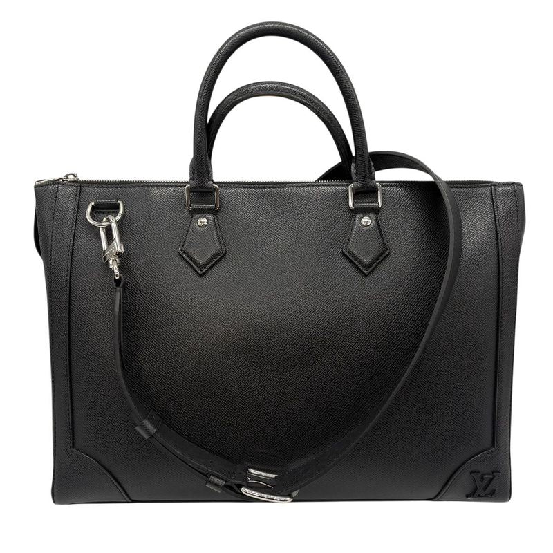 3267 Louis Vuitton Slim Briefcase Taiga M30810 LV Handbag Shoulder Business Bag