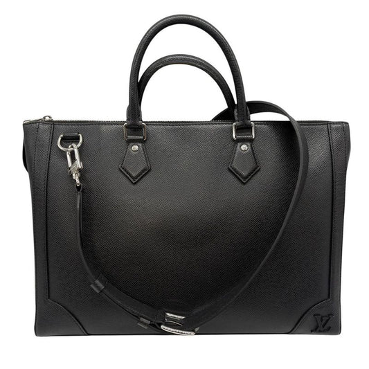 3267 Louis Vuitton Slim Briefcase Taiga M30810 LV Handbag Shoulder Business Bag