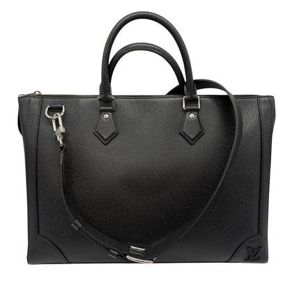 Louis Vuitton Slim Briefcase Taiga M30810 LV Handbag Shoulder Business Bag
