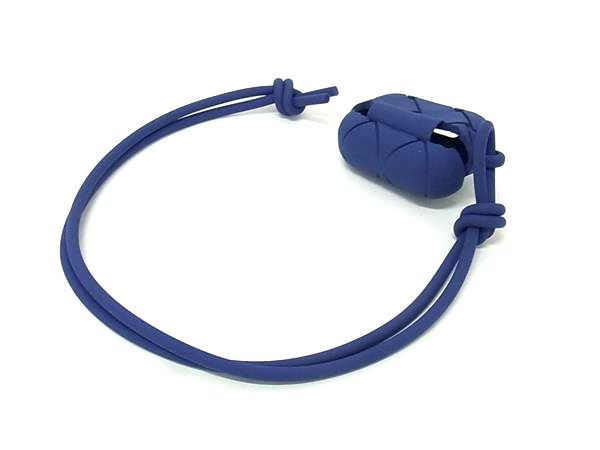 Bottega Veneta Intrecciato Rubber Airpods Pro Case Airpods Pro Case In Navy