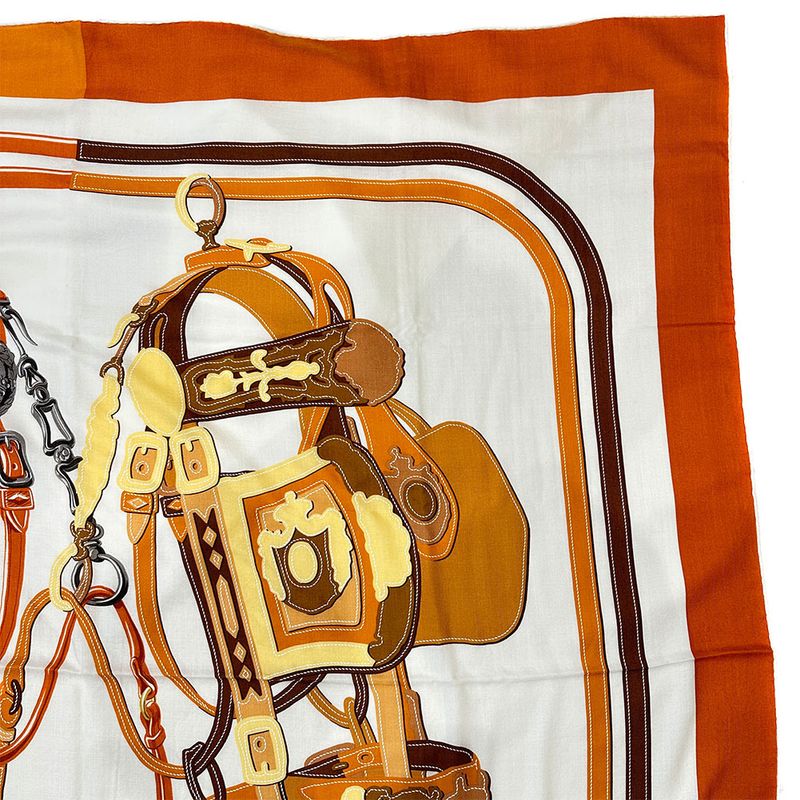 Hermes Carre Geant 140 Cashmere And Silk Women's Stole