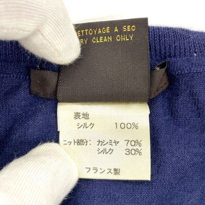 Louis Vuitton Silk And Cashmere Set-up S 34 Leopard Print Multicolor Made In