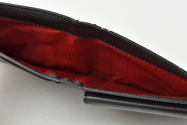 Chanel Preowned Wallet Men's Chanel Foldable Wallet Old Travel Line Black