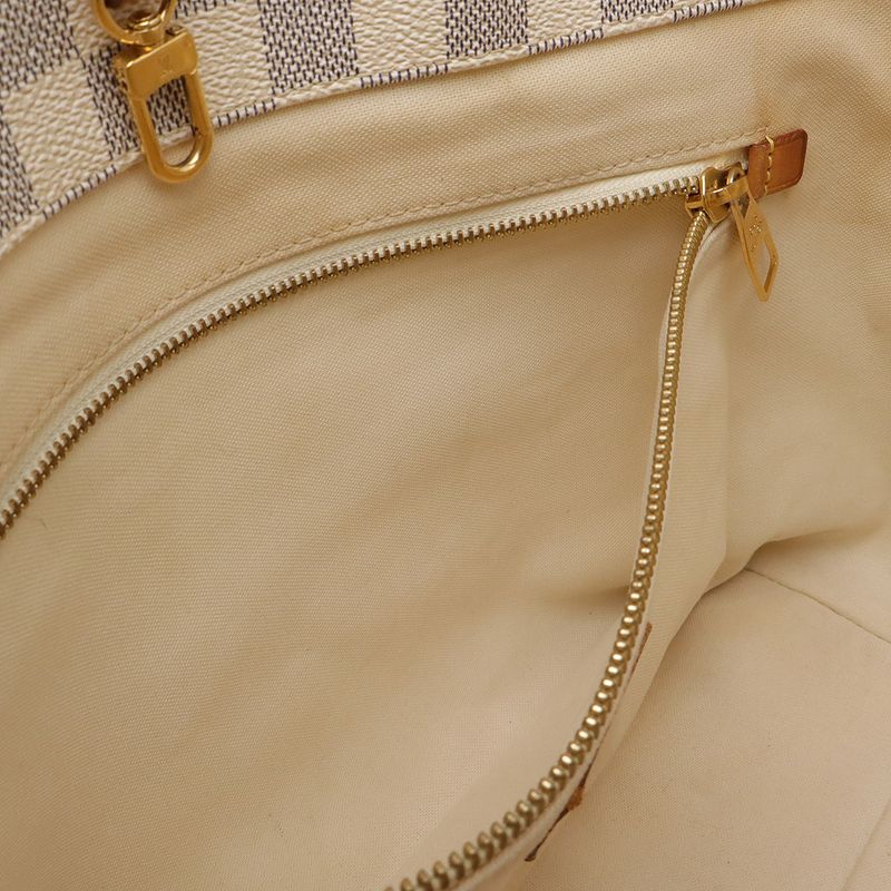 Louis Vuitton Damier Azure Hippo MM Tote Bag Shoulder Bag Shoulder Tote Semi