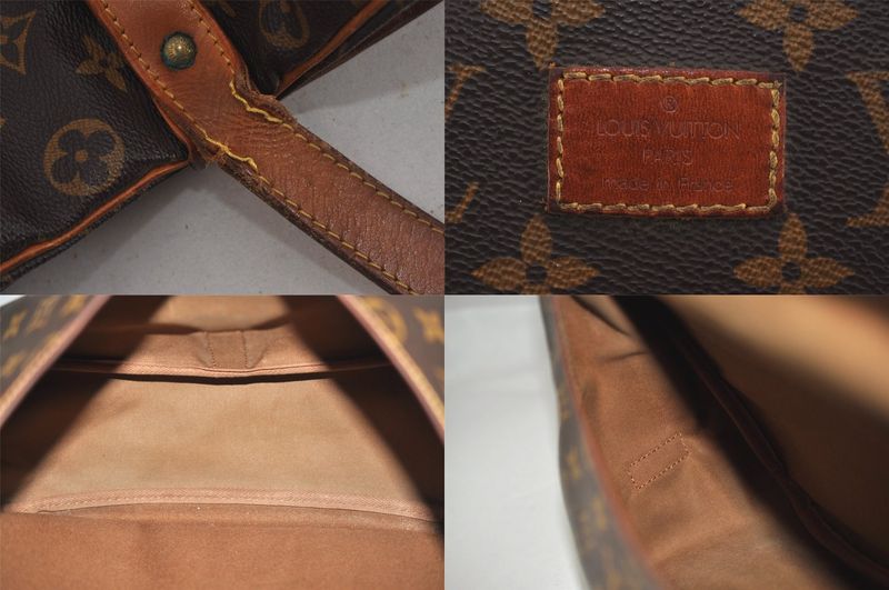 Louis Vuitton Monogram Saumur 35 Shoulder Cross Bag M42254 LV 5882m