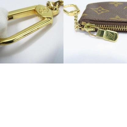 Louis Vuitton Coin Case Pochette Cles M62650 Monogram Brown Gold Hardware Pouch