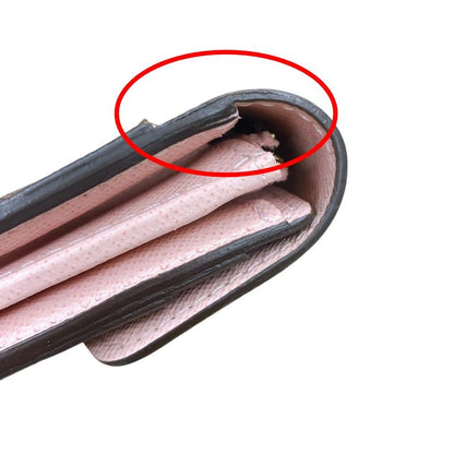 Louis Vuitton N60114 Damier Portefeuille Sarah Rose Ballerine Long Wallet Louis