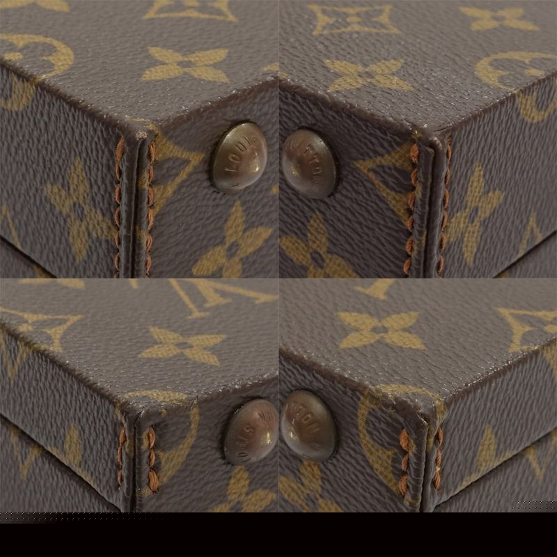 Louis Vuitton Trunk Case Custom Item Handbag S39805 Monogram Gold