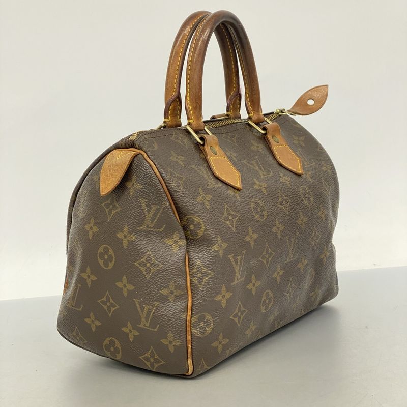 Louis Vuitton Handbag Monogram Speedy 25 M41109 Brown Ladies