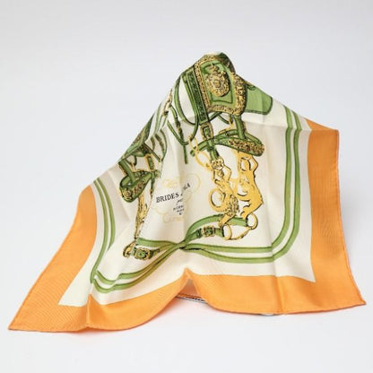 Hermès Carré 45 Petit Carré Handkerchief Gauroche Silk Twill Scarf