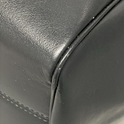 Celine Tote Bag Small Cabas Drawstring Cuir Triomphe Grey Leather