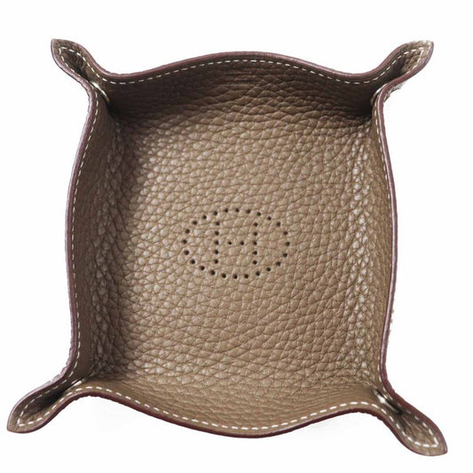 Hermes Vid Poche Mini Meuse Et Loulance Desk Taurillon Clemence Silver