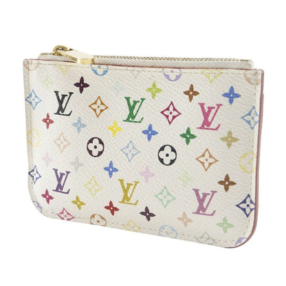 Louis Vuitton Pochette Cles M93734 Monogram Multicolor White Ca4019 Ladies Coin