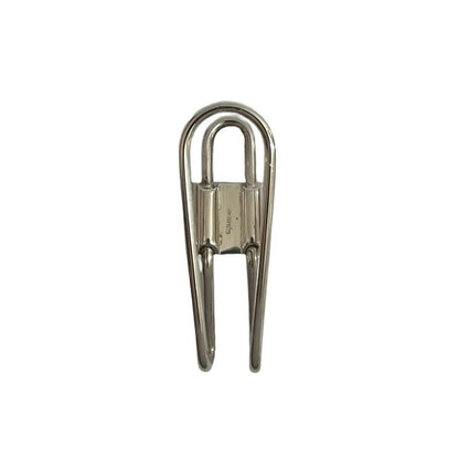 Hermes Cadena Motif Money Clip Silver 925 Bill Scissors
