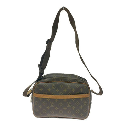 Louis Vuitton M45254 Monogram PVC Reporter PM Shoulder Bag Brown 455894