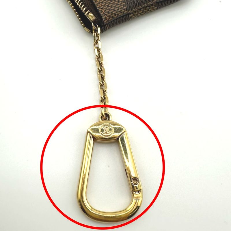 Louis Vuitton N62658 Damier Key Case Pochette Cles Key Case With Coin Purse
