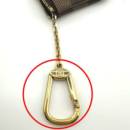 Louis Vuitton N62658 Damier Key Case Pochette Cles Key Case With Coin Purse