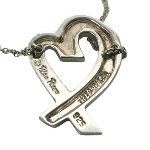 Tiffany & Co Tiffany & Co Necklace Rubbing Heart Paloma Picasso 925 Silver