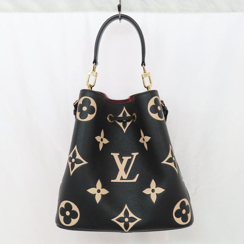 Louis Vuitton Neonoe MM M45497 Bicolor - Monogram Empreinte Black