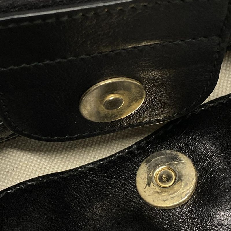 Gucci GG Running Tote 247183 Black Leather