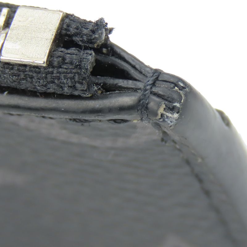 Louis Vuitton Coin Case Coin Card Holder M30271 Monogram Eclipse Taiga Llama