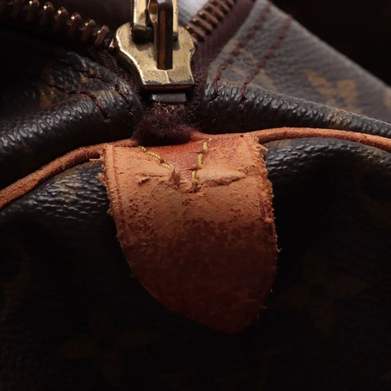 Louis Vuitton Monogram Keepall 50 M41426 Leather Boston Bag Business Travel