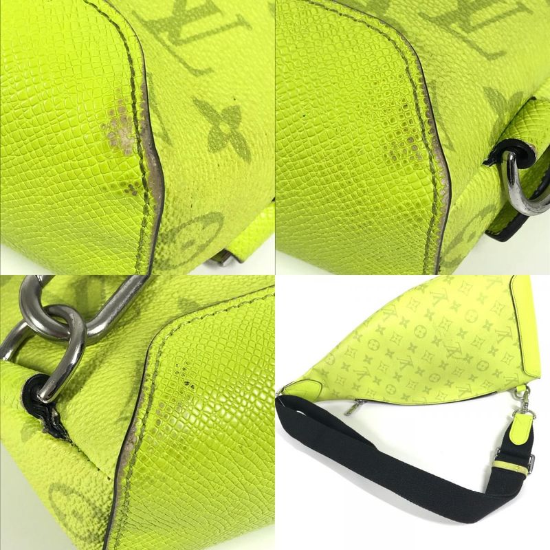 Louis Vuitton Body Bag Duo Su Ring Bag M30945 Monogram Canvas Jeanne Yellow