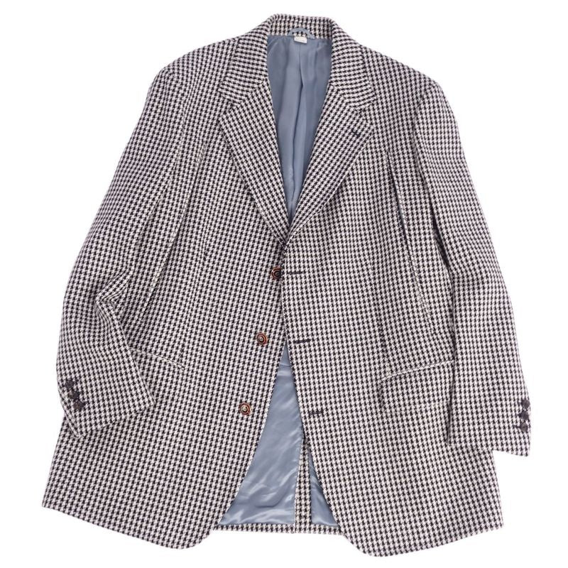 Gucci Ensemble Tailored Jacket Vest Gilet Checked Wool Outerwear Men's 48 (M