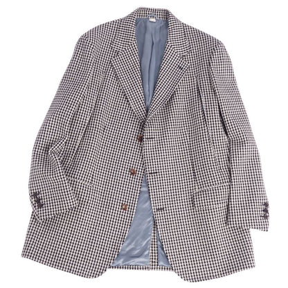 Gucci Ensemble Tailored Jacket Vest Gilet Checked Wool Outerwear Men's 48 (M