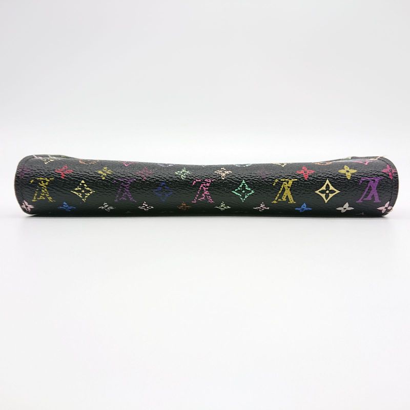 Louis Vuitton Multicolor Sarah Long Wallet Monogram Black