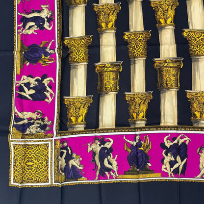 Celine Silk Scarf Multicolor