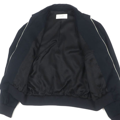 Celine 2w47b585x Now In Triomphe Embroidered Zip-up Blouson Jacket