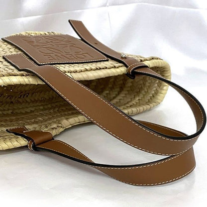 Loewe Basket Bag Beige Brown Anagram