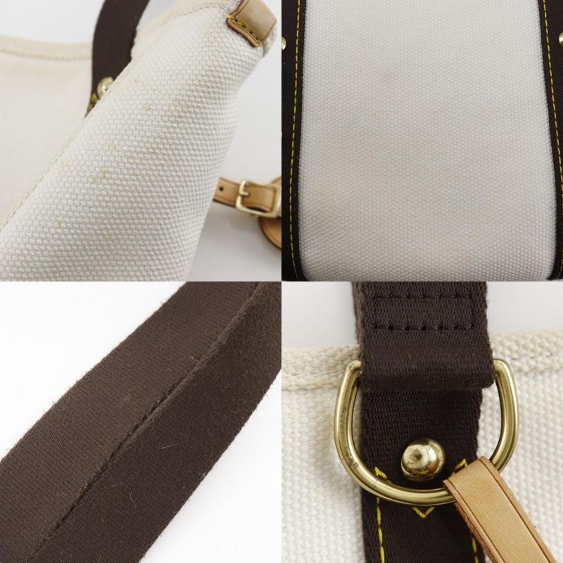 Louis Vuitton Cabas MM Antigua M40036 Canvas Ecru White/brown Sp1005 Unisex