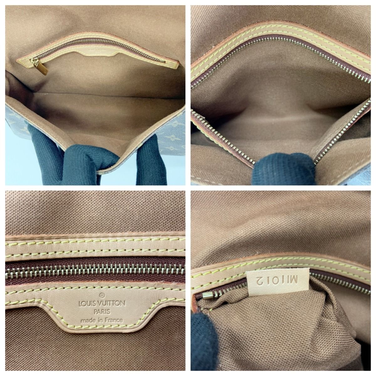 Louis Vuitton Monogram Mini Looping Semi-Shoulder Bag M51147 Brown