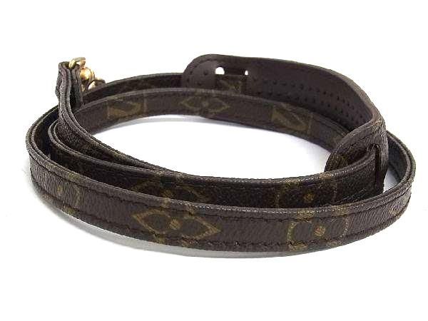 Louis Vuitton Monogram Bag Shoulder Strap Shoulder Crossbody Women's Brown