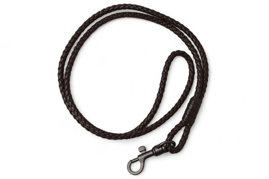 Bottega Veneta Neck Strap Bottega Veneta Intrecciato Dark Brown Never Used