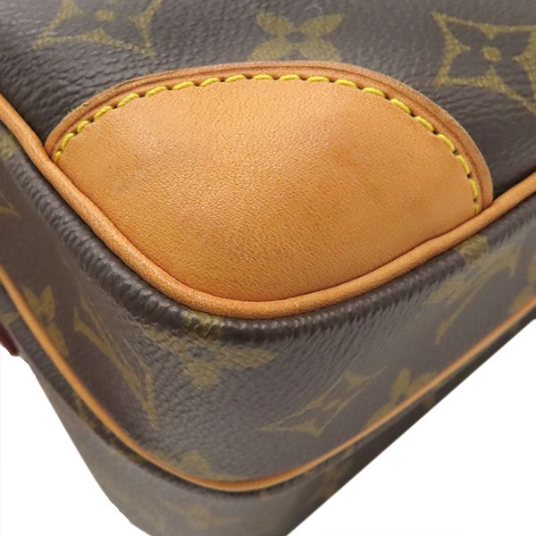 Louis Vuitton Shoulder Bag Nile Monogram Canvas Monogram Gold Hardware Brown