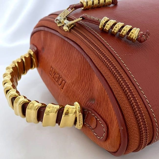 Loewe Vanity Bag F21837 Red Velasquez Handbag