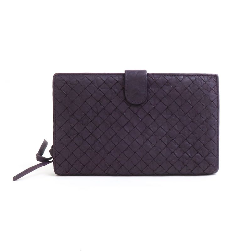 Bottega Venetaveneta Bifold Wallet In Intrecciato