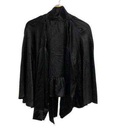 Balenciaga Long Sleeve Shirt Blouse Size 34 S Women - 647677tjn08 Black