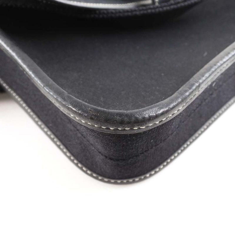 Hermes Buenaven Canvas Women's Shoulder Bag