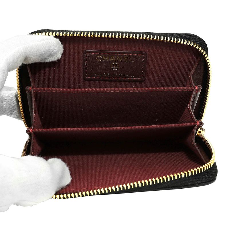 Chanel Coin Case Black